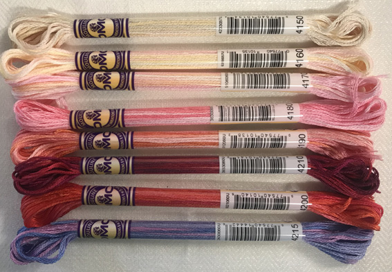 DMC moulin&eacute; color variations