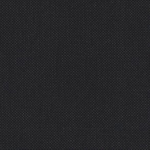 Sort hr med 11 trde pr cm 140 x 50 cm