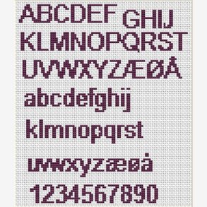 Alfabet Arial 10 fed