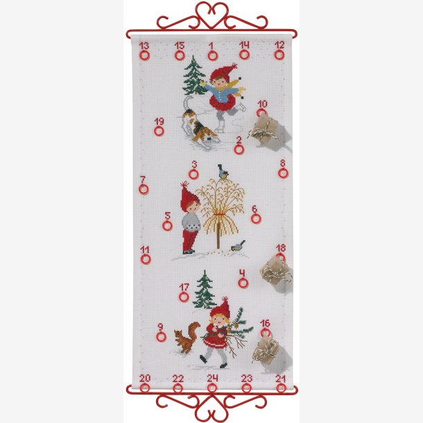 Nisser med dyr julekalender