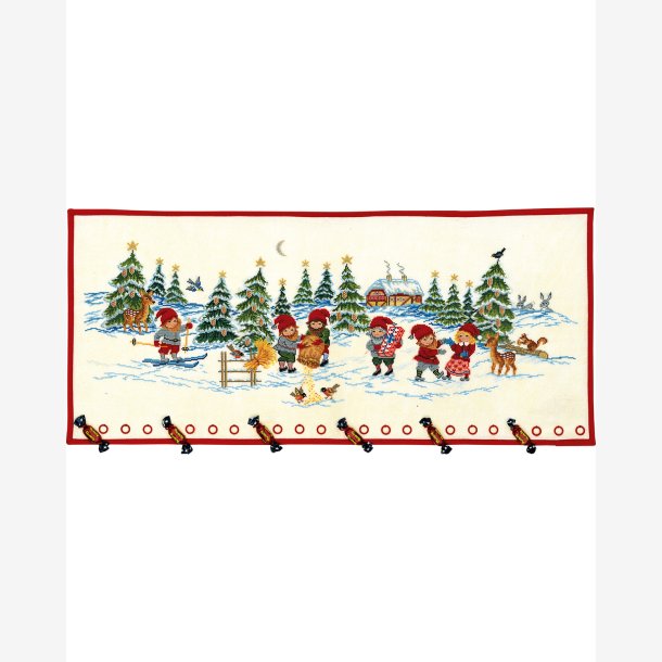 Nisser i ene julekalender