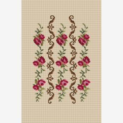 Rokkestol med roseborter