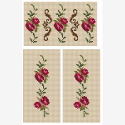 Rokkestol med roseborter