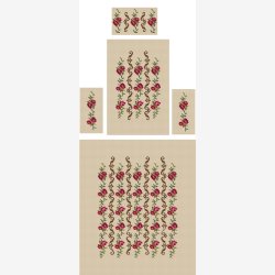 Rokkestol med roseborter