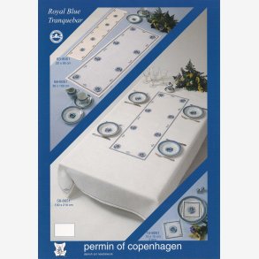 Dug med antikt korsstingmnster til  Tranquebar