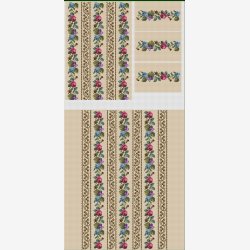 Rokkestol med roseborter