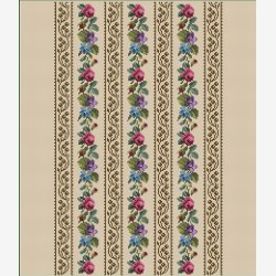 Rokkestol med roseborter