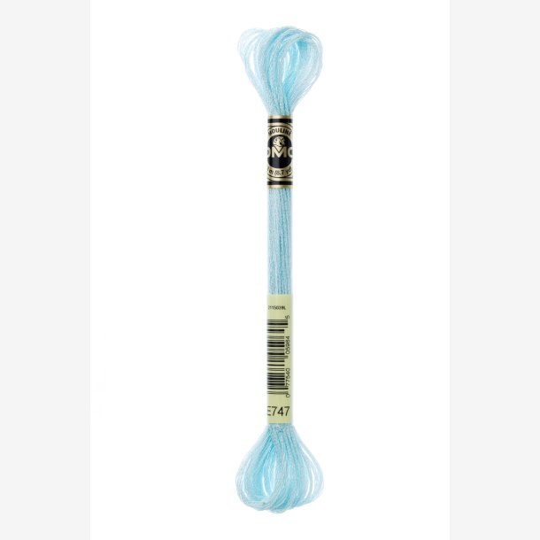 Metallic effekt  E747 lys tyrkis