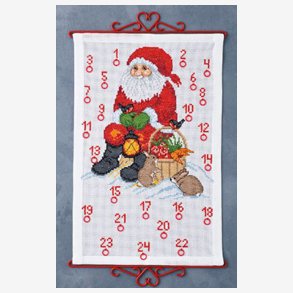 Julekalender, julemand med kaniner