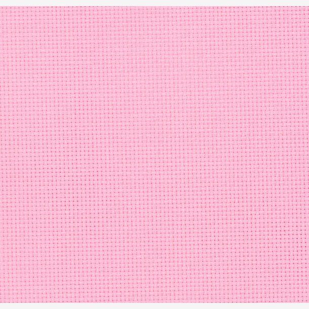 Aida  med 5,4 st. 50 x 65 cm rosa farvet 
