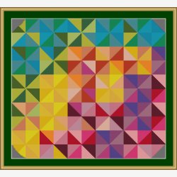 Stolehynde med mange farver