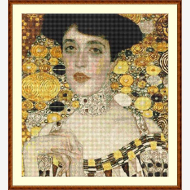 Kvindeportrt af Gustav Klimt
