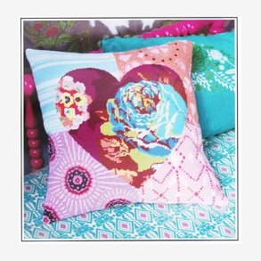 Stramajpude med hjerte