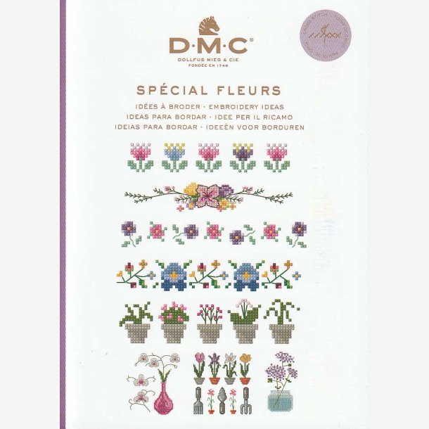 DMC mini bog, Blomster
