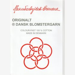 Garnkort, dansk blomstergarn
