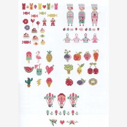 DMC mini bog, Blandede mini motiver