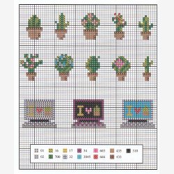 DMC mini bog, Blandede mini motiver
