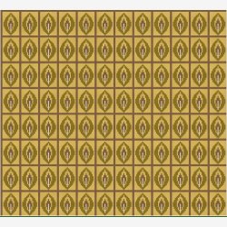 Stolebetrk flammen gul