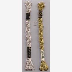 DMC perlegarn i guld og slv