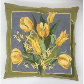 Gule tulipaner p pude