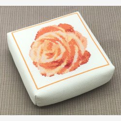2527 ske med orange  rose
