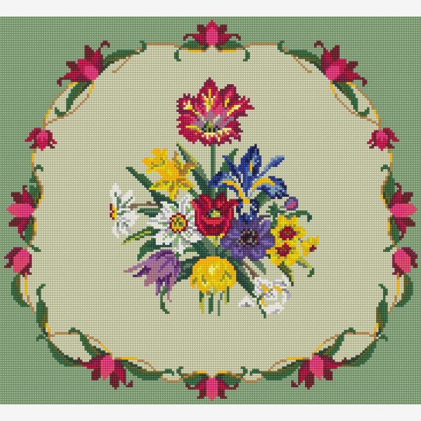 26-007 S�DE For�rsblomster med krans