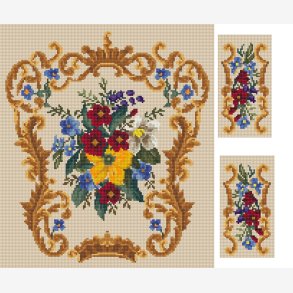 24-200 ryg Bronze farvet krans