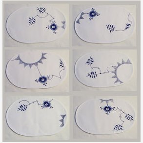 Dkkeservietter og mellemlgsservietter