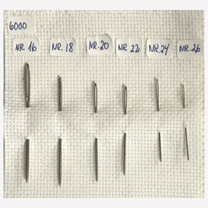 6000 Stramaj broderinle uden spids